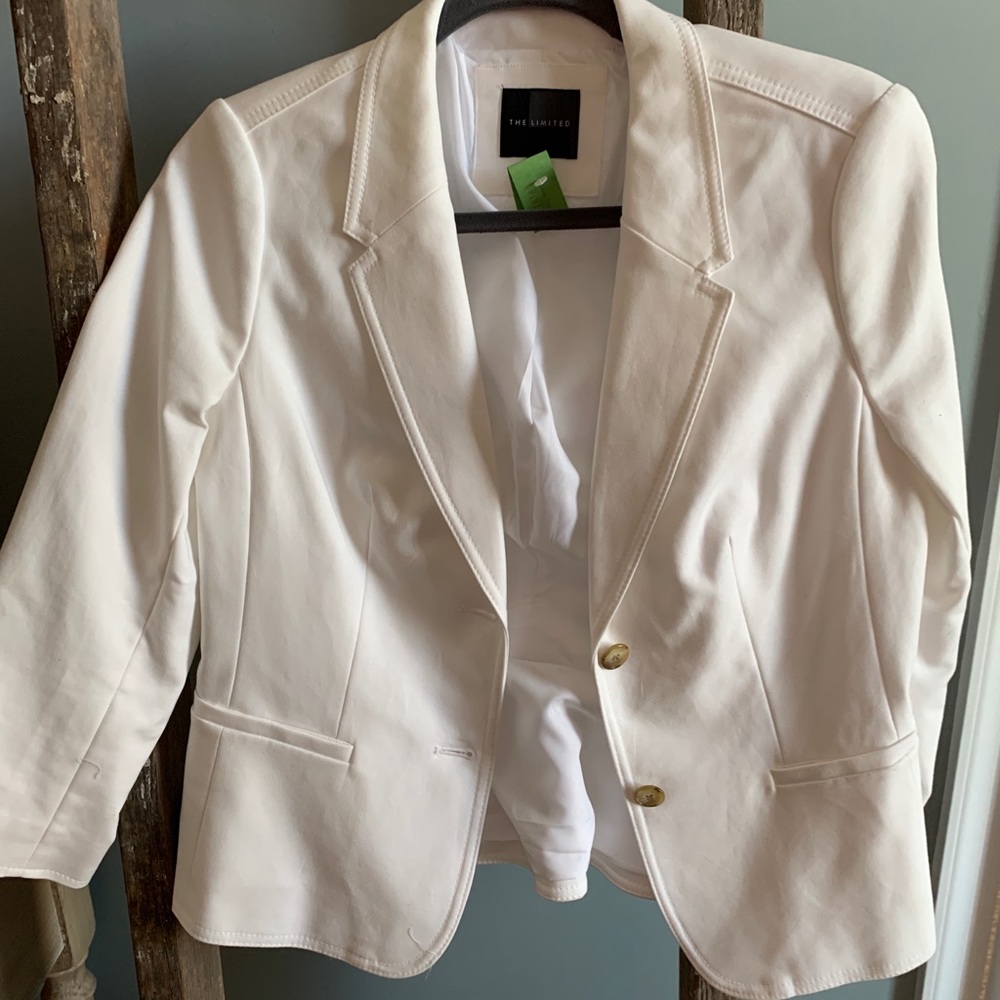 White blazer